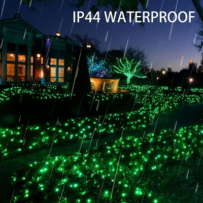 Bright Green Battery Copper Wire Lights 100LM For Bedroom Yard Decor