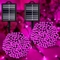 Solar Christmas String Lights Outdoor Pink with 8 Modes IP44 Waterproof Lights for Tree Garden Yard Decor
